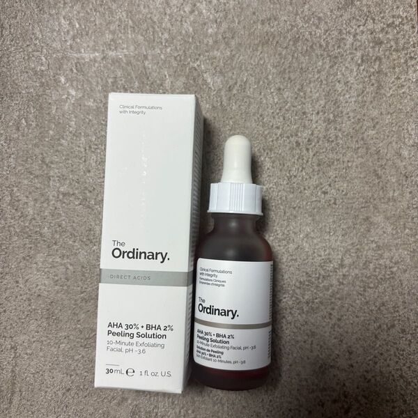 血みどろピーリング The Ordinary
