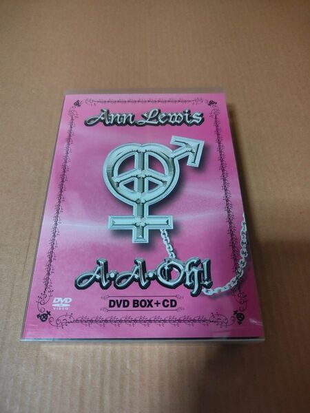 アン・ルイス「ANN LEWIS A・A・OH!」中古 DVD-BOX+CD 初回限定盤ですがジッパープル欠品