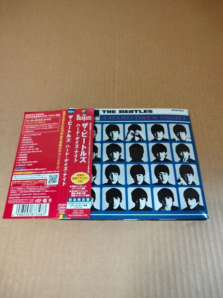 ザ・ビートルズ「ハード・デイズ・ナイト」初回限定盤 紙ジャケット 中古CD 帯付 リマスター