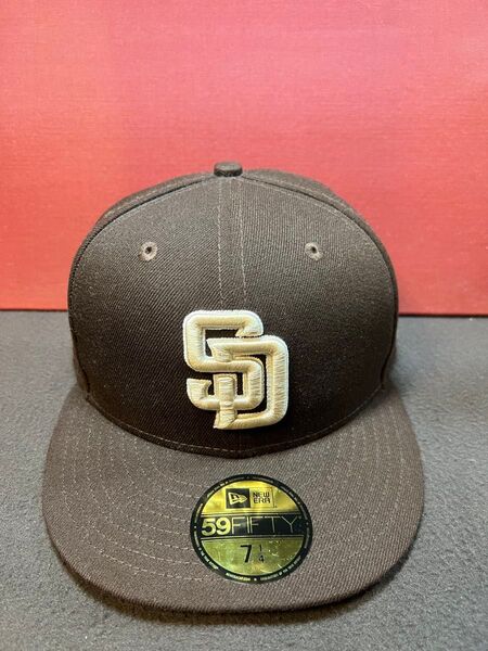 ニューエラ キャップ 59FIFTY ブラウン パドレス