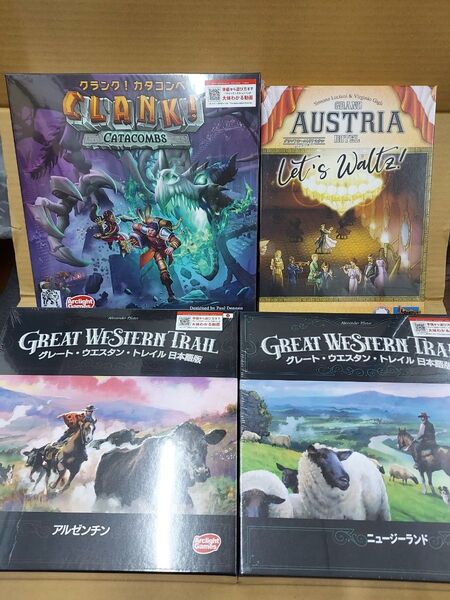 クランク!カタコンベ+他3点 日本語版 新品未開封