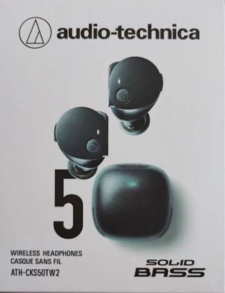 audio technica ATH-CKS50TW2 オーディオテクニカ ワイヤレスイヤホン Bluetooth 片耳 左側