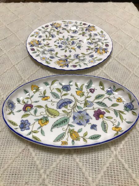 ミントン 皿 2枚まとめて MINTON ハドンホール