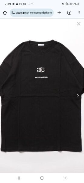 GYDA Tシャツ ブラック 半袖