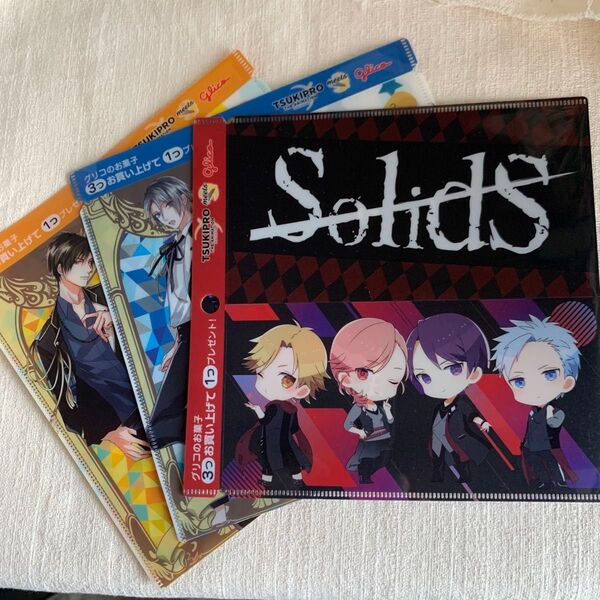 ツキプロ SolidS と Soara ミニクリアファイル