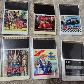 PCエンジンソフト HuCARD 6枚セット