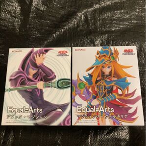 遊戯王 デュエルモンスターズ Equal Arts ブラックマジシャン マジシャンズヴァルキリア フィギュア 2種セット