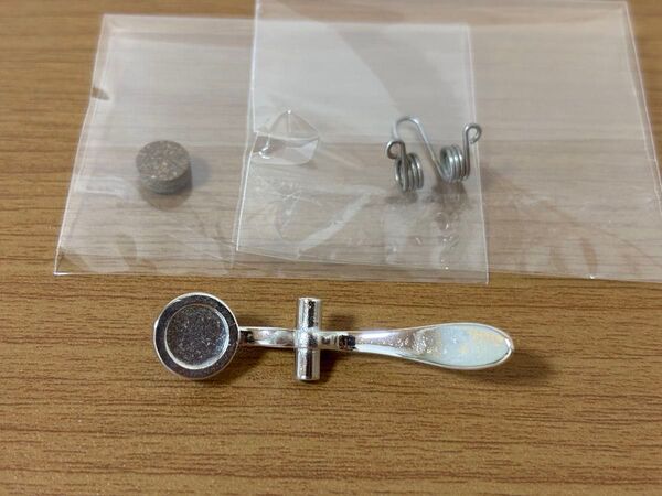 ヤマハ アーティストモデルトランペット用 ウォーターキーパーツセット 銀メッキ