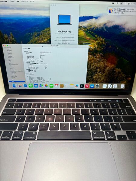 ◇MacBook Pro/i5/16GB/256GB/充放電回数218回/スペースグレー/USキーボード◇