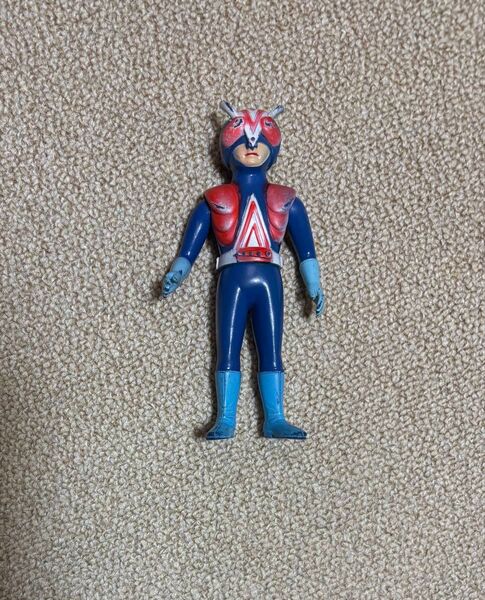 ポピー ライダーマン ソフビ ミドルサイズ 仮面ライダー 当時物 バンダイ レトロ フィギュア