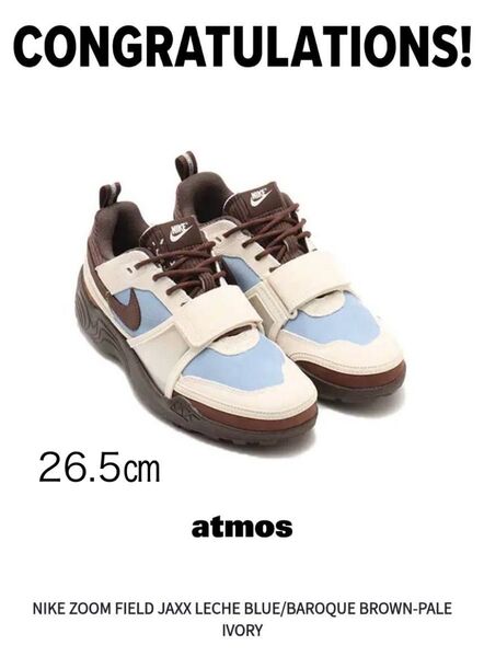 Travis Scott × Nike Zoom Field Jaxx トラヴィス・スコット