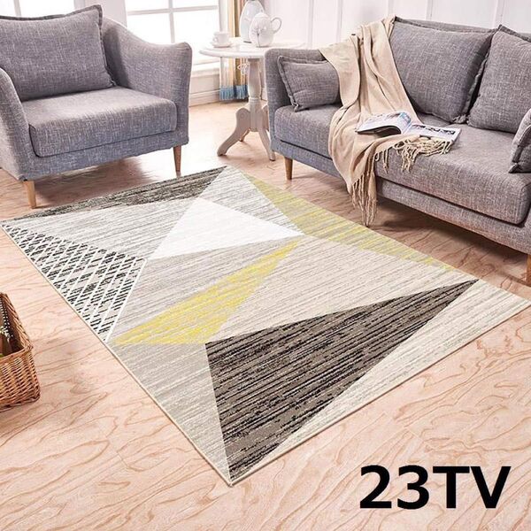【60cm×90cm】ラグ カーペット 滑り止め付 丸洗い やわらか 厚手軽量 ラグマット 玄関マット ラグ カーペット