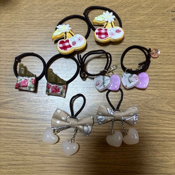 ハンドメイドヘアゴム