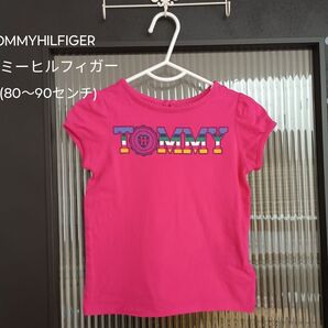 【TOMMYHILFIGER 2T】80〜90センチ BURBERRY Tシャツ トップス トミーヒルフィガー