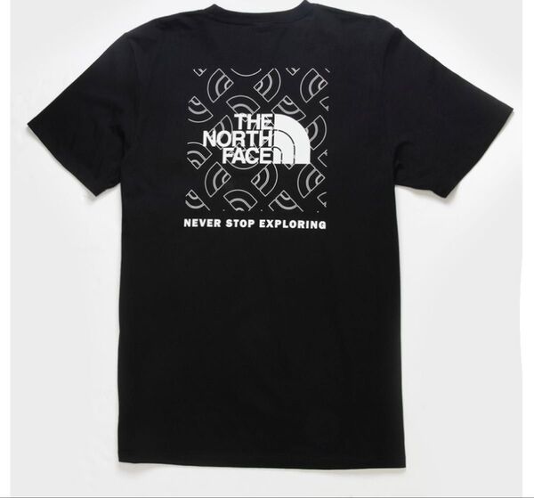 本場アメリカにて購入 THE NORTH FACE メンズ半袖Tシャツ 黒 usのMサイズ ノースフェイス