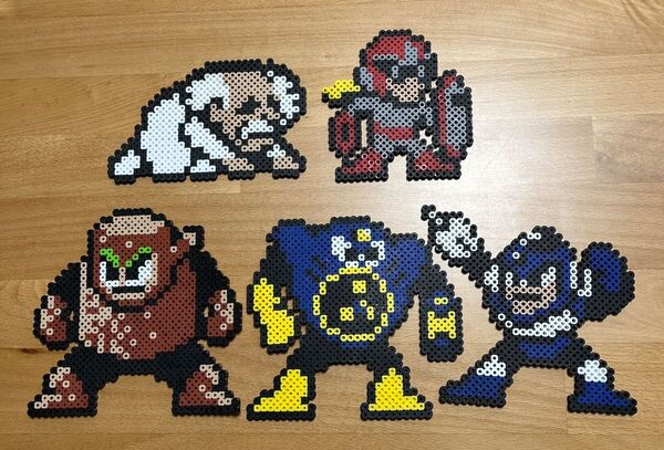 アイロンビーズ 完成品 5個セット