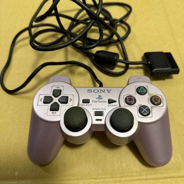 【希少カラー】SONY DUALSHOCK2 コントローラー SCPH-10010(サクラピンク)