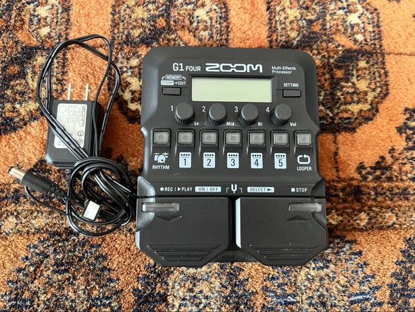 ZOOM G1 FOUR ズーム ギター マルチエフェクト プロセッサー ズーム
