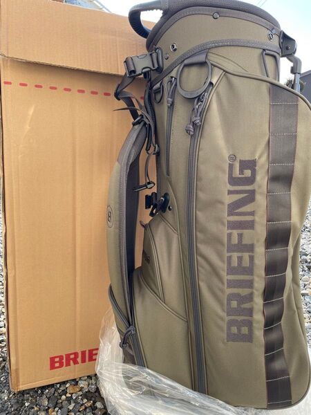 ブリーフィング キャディバッグ CR-4 #3 BRG231D07 レンジャーグリーン BRIEFING 新品未使用