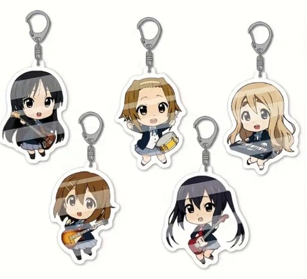 けいおん! アクリルキーホルダー 5種セット
