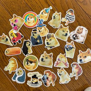 しば犬ステッカー まとめ売り25枚