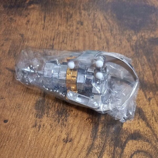 箱なし【クレーンアームキーホルダーミニ オレンジ 1点】プライズ 約8cm
