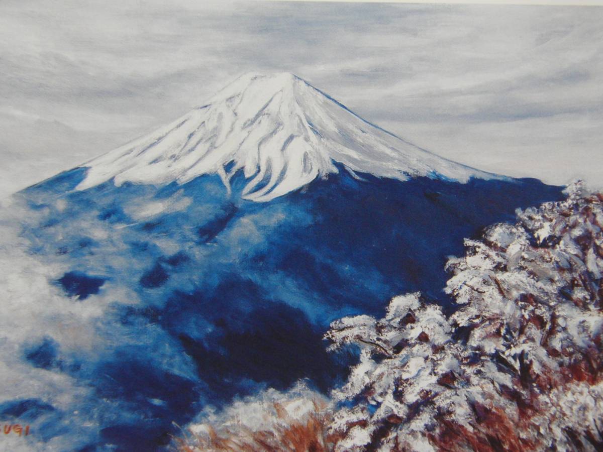 Ryotaro Sugi, En attendant le printemps, Livre d'art rare, Cadre flambant neuf de haute qualité inclus, En bonne condition, frais de port inclus, Paysage japonais, marin, Peinture, Peinture à l'huile, Nature, Peinture de paysage