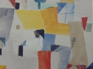 Paul Klee、Fenster、希少な画集より、新品額装付、送料込み、choco