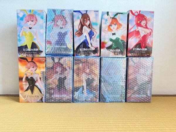 五等分の花嫁 プライズフィギュア Trio-Try-iT Figure バニー全10種&Luminasta 1種