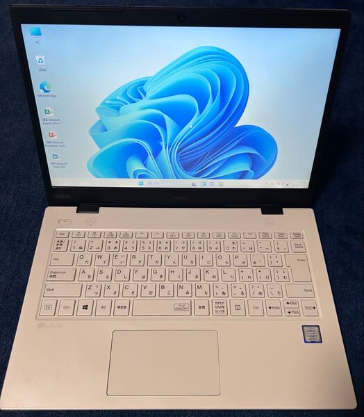 NECノートパソコン LAVIE PC-HM750PAW Windows11pro 第8世代corei7 8GB 512GB