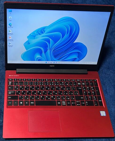 NEC PC-NS300NAR-2 ノートパソコン メモリ8GB SSD 256GB Windows11pro i3 中古動作品