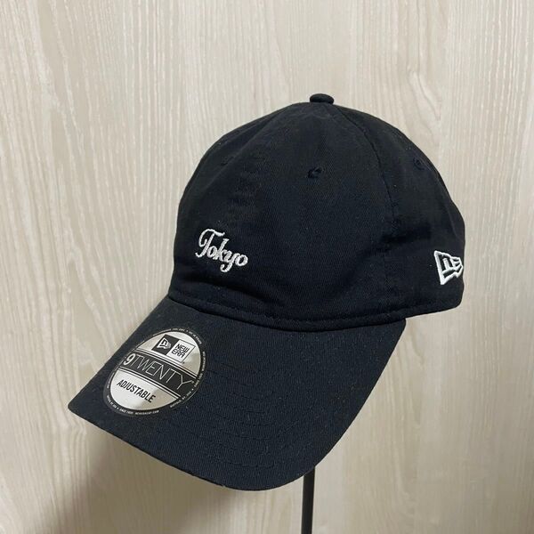 新品 NEW ERA ニューエラ ローキャップ Tokyo ブラック 黒 カーブキャップ 帽子