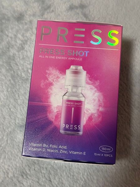 PRESS SHOT プレスショット 10本 スーパーマルチビタミン