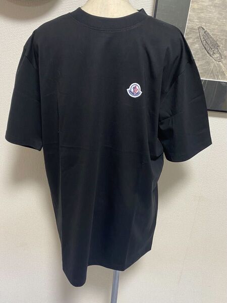メンズ&レディースロゴTシャツ XLサイズ100%コットン ブラック Tシャツ