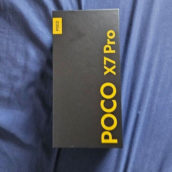 Xiaomi POCO X7 Pro 256GB ブラック グローバル版