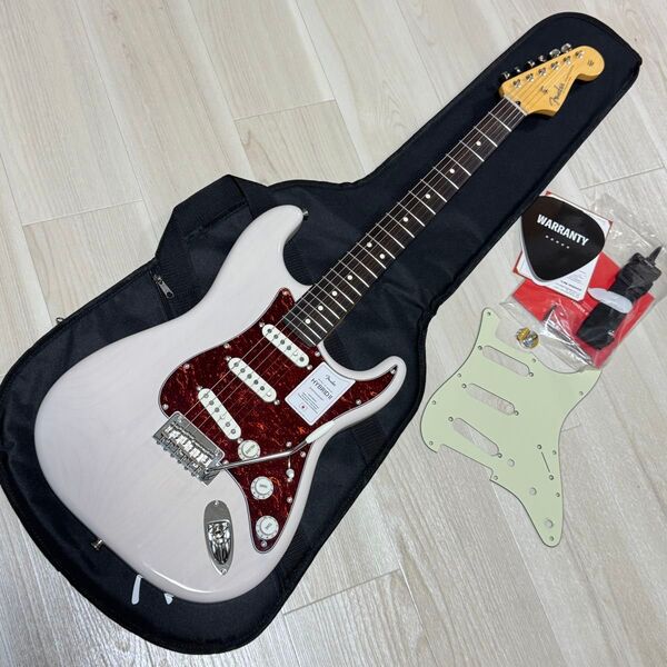 2025年4月購入 Fender MIJ Hybrid II Stratocastor US Blonde USB Mod