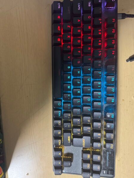 ゲーミングキーボード スティールシリーズapex pro tkl