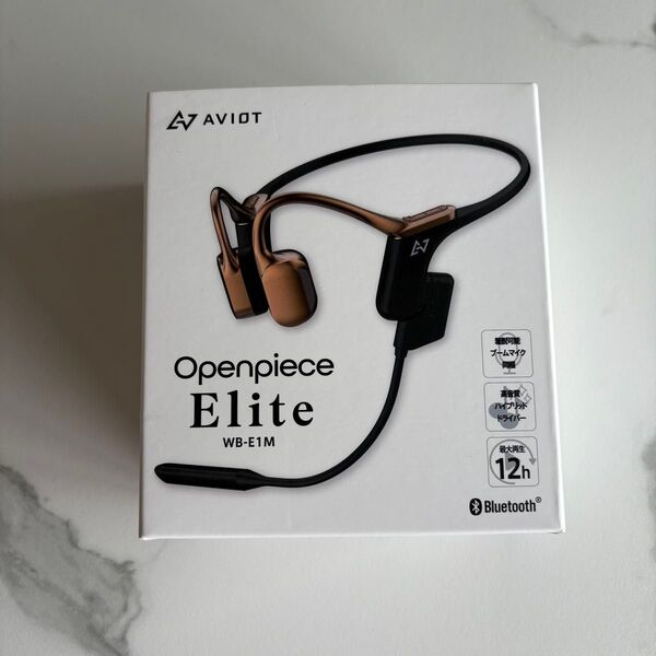 骨伝導イヤホン AVIOT Elire WB-E1M 交互ハンズフリー通話