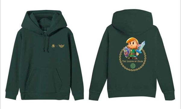 新品 BOSS×ゼルダの伝説 フーディ リンク 緑 グリーン サントリー 当選品 パーカー