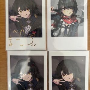 ましろ爻 箔押しチェキ風カード