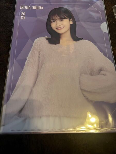 奥田いろは 乃木坂46 バスラ 13th クリアファイル 特典