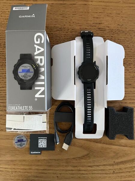 GARMIN FOREATHLETE 55 GPSランニングウォッチ