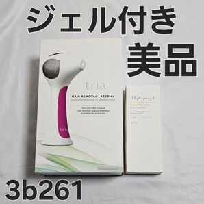 トリア パーソナルレーザー脱毛器 4X ピンク ジェル付き