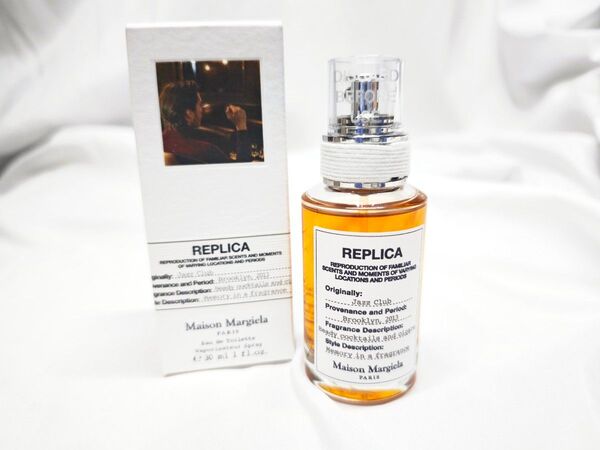【日本語表記】メゾン マルジェラ レプリカ ジャズクラブ EDT 30ml REPLICA オードトワレ オーデトワレ