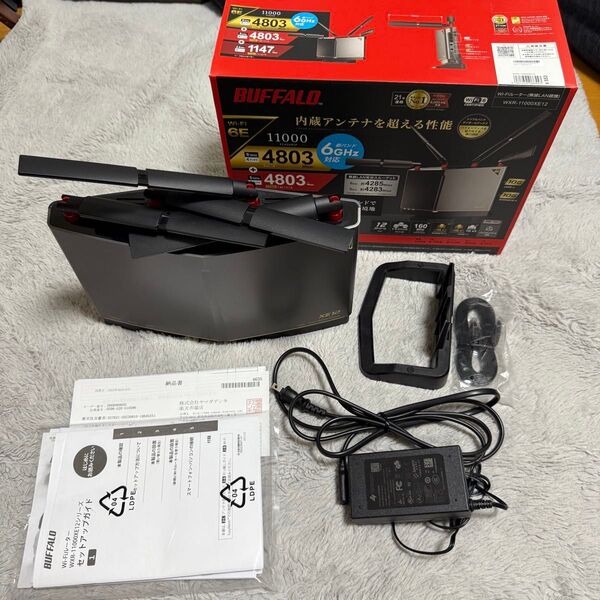 無線ルータ BUFFALO WXR-11000XE12