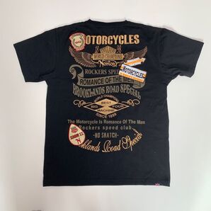 【極美品】Norton ノートン メンズ Tシャツ 大きいサイズ 英字 ワッペン 刺繍 XL イングランド