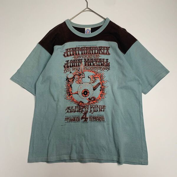 【入手困難品】ブートレガーズ BOOTLEGGERS Tシャツ ジミヘンドリクス フライングアイボール L 古着