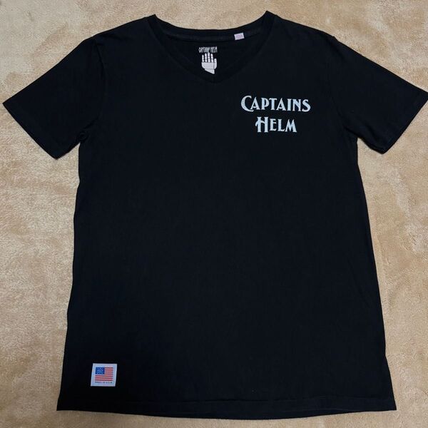 CAPTAIINS HELM キャプテンズヘルム VネックTシャツ Mサイズ