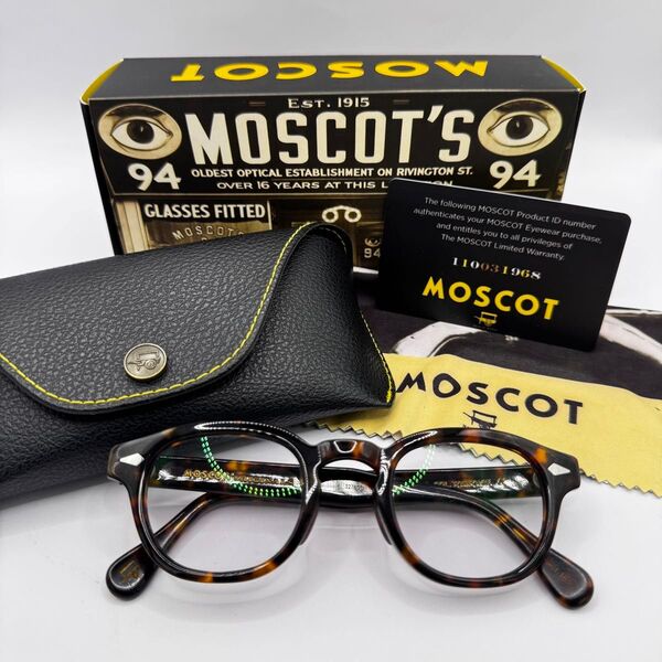 MOSCOT モスコット LEMTOSH トータス サングラス 美品 備品完備