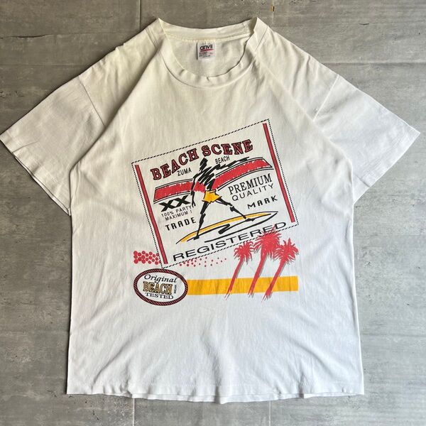 anvil アンビル 90年代 サーフイラスト シングル USA製 Tシャツ L